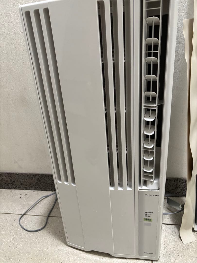 コロナ ウインドエアコン CW-163K 冷房専用 2023年製