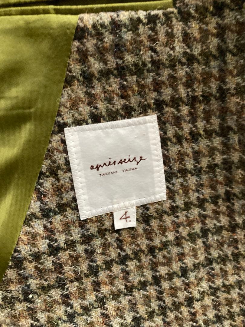 (bendaisen様)専用ハリスツイード テーラードジャケット ツィード千鳥柄