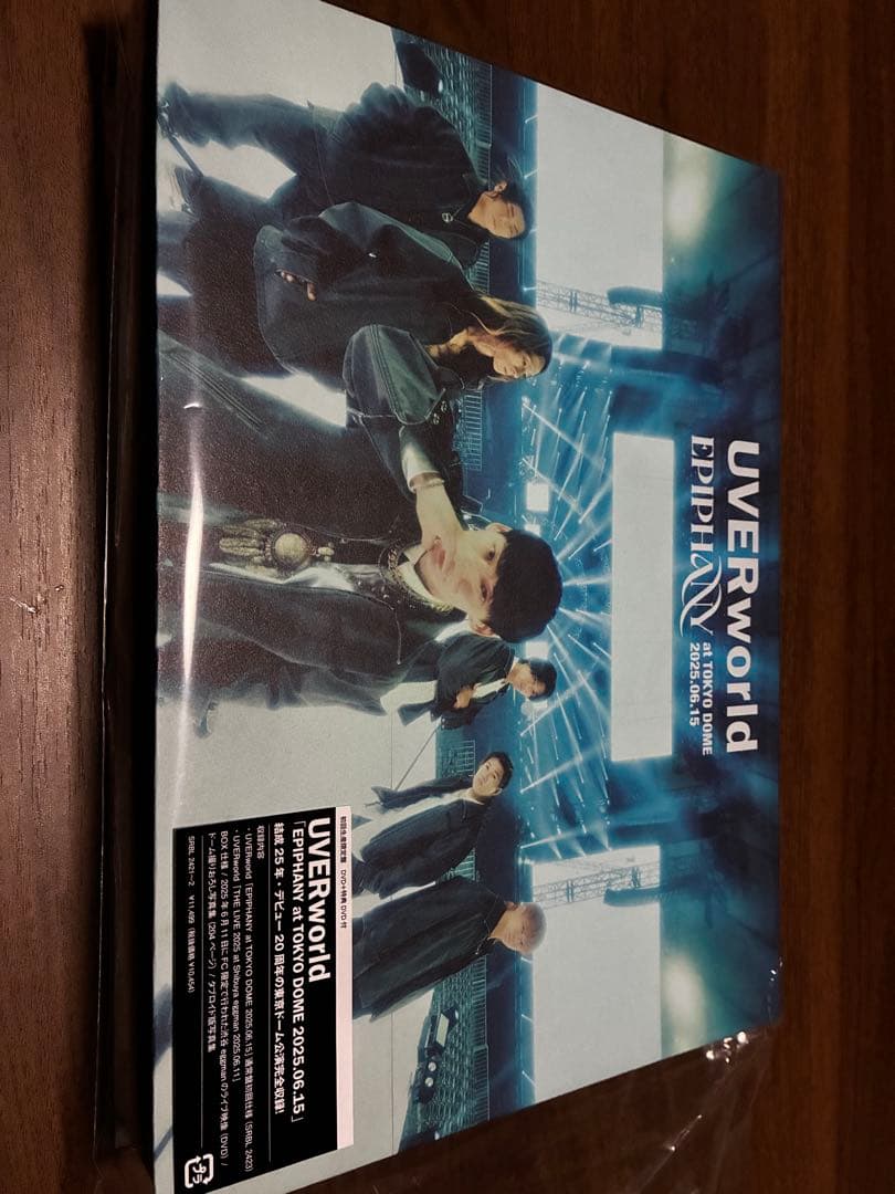 初回限定UVERworld EPIPHANY TOKYO DOME DVD版