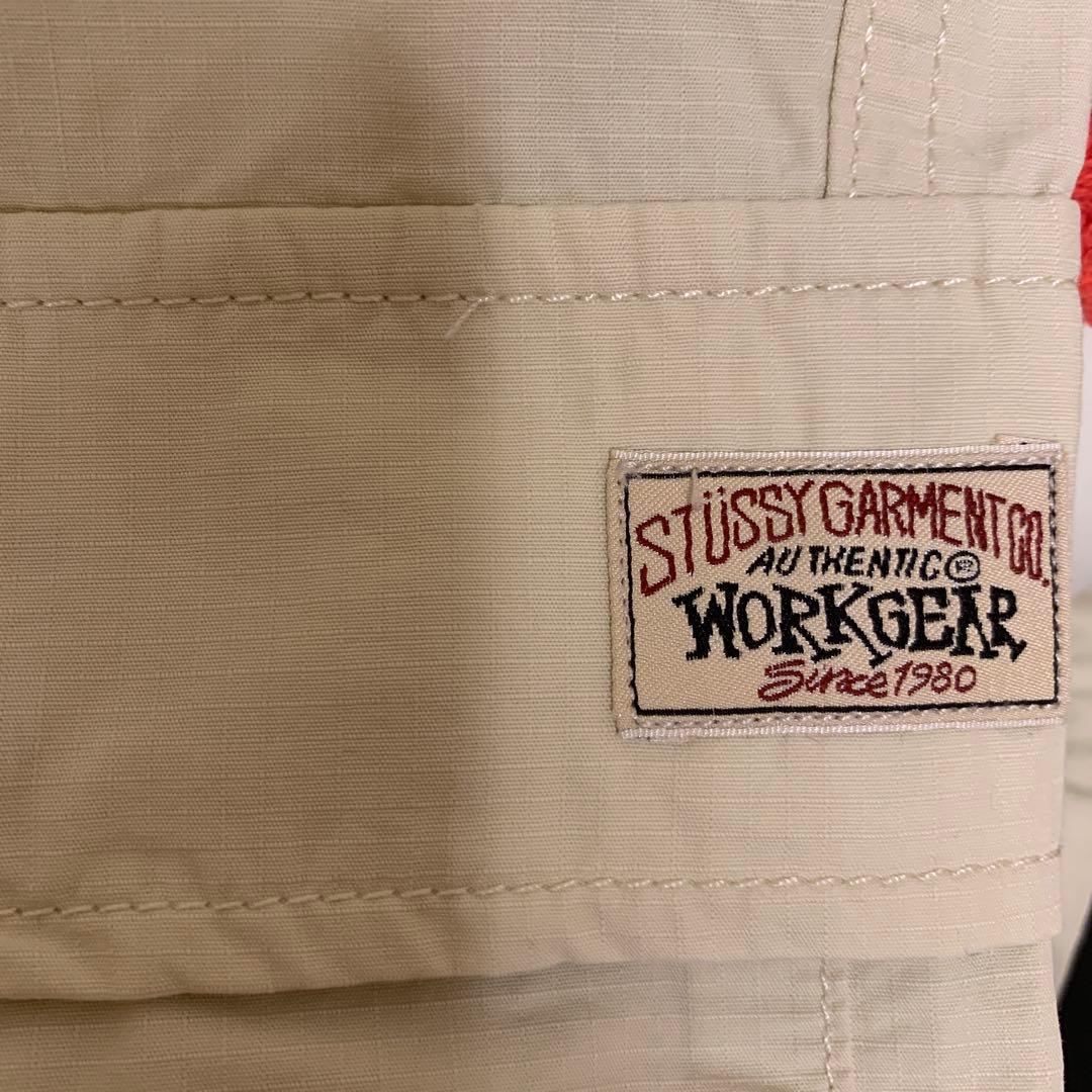 Stussy ライトイエロー カーゴパンツ M