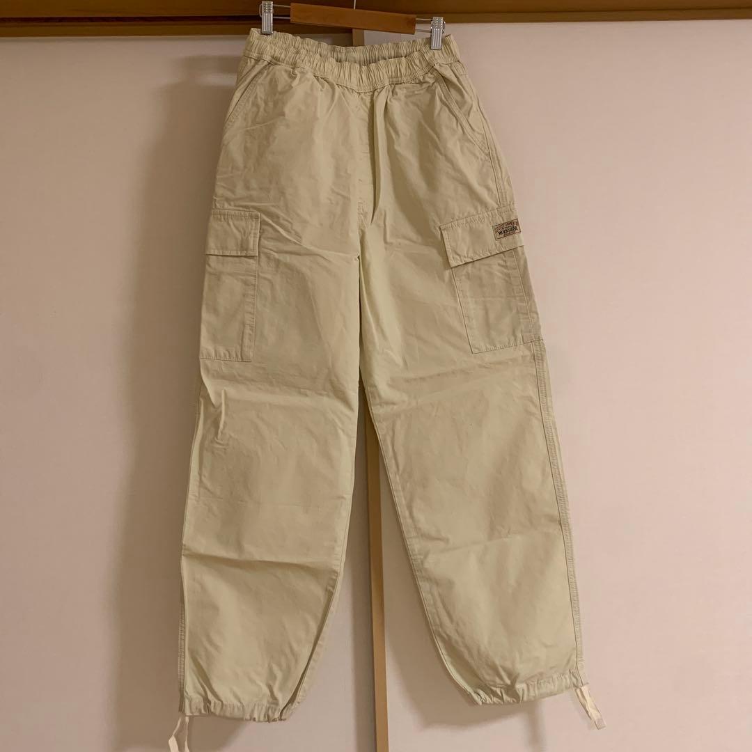 Stussy ライトイエロー カーゴパンツ M