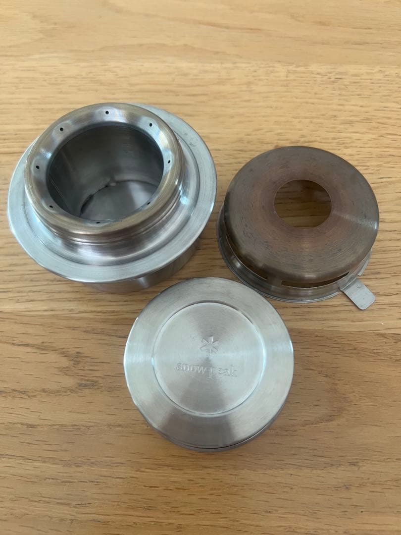  peak 火焔アルコールストーブ&クッカーセット