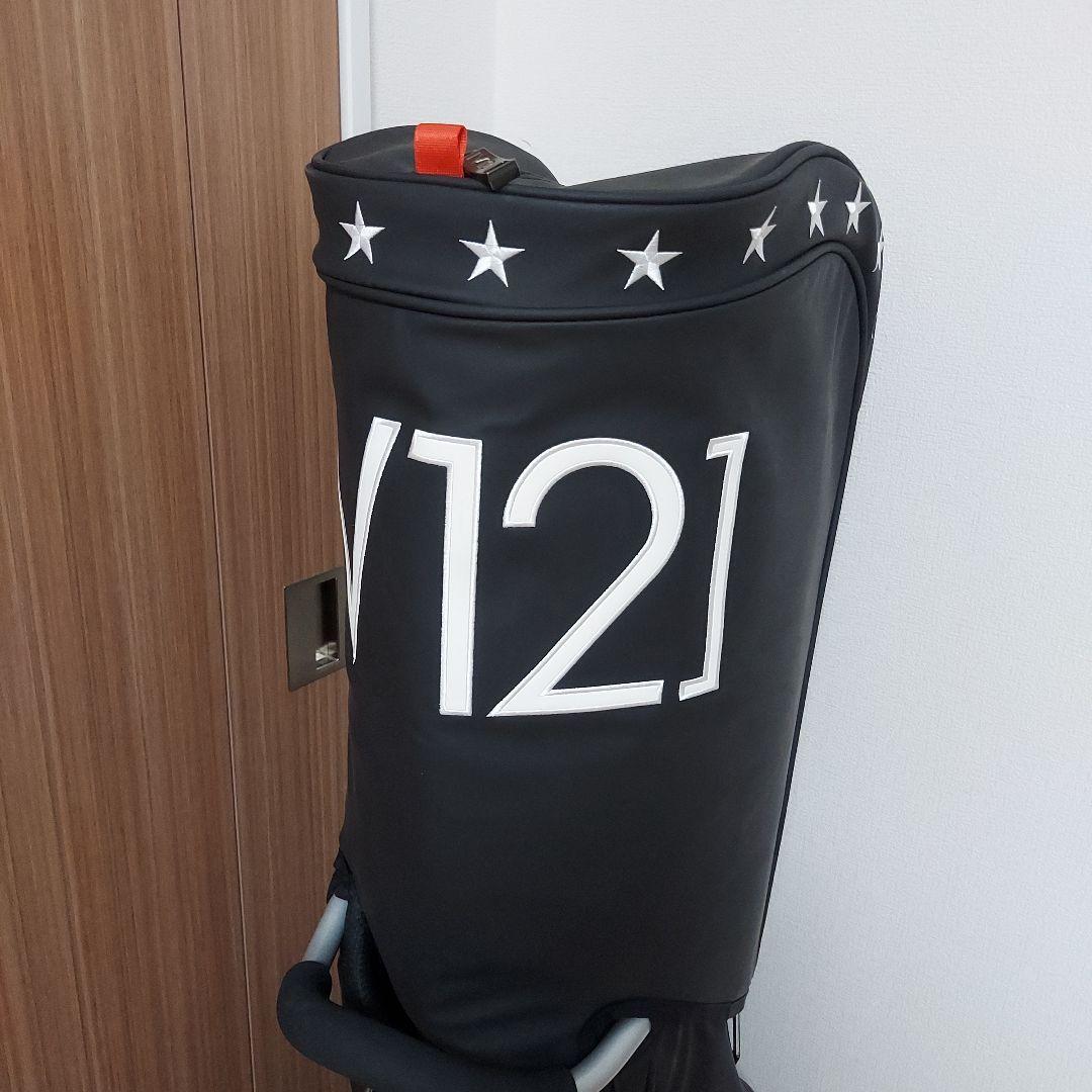 【週末特価・美品】V12(ヴィトゥエルヴ)　スタンドキャディバッグ