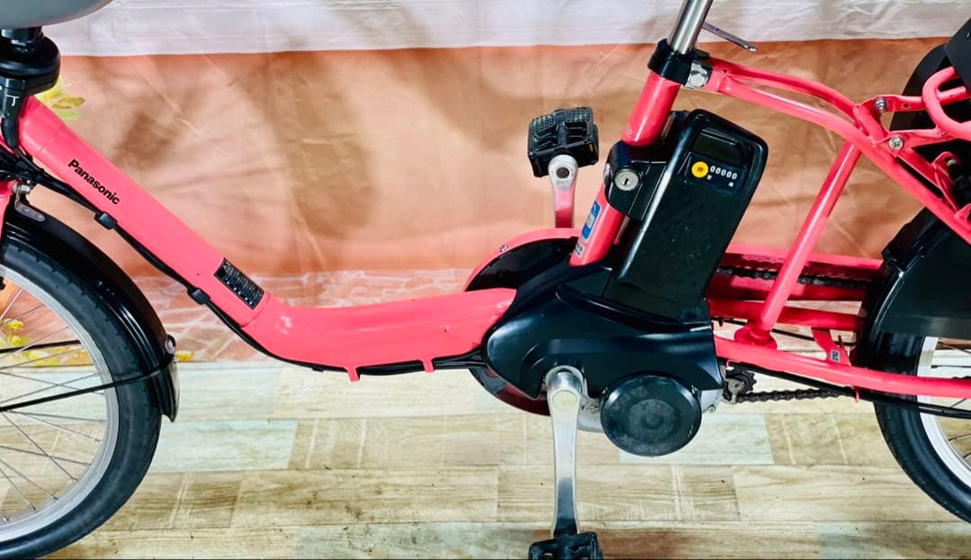 そうギュットCOMBIシート⭐️12AH！子供乗せ電動自転Y2762
