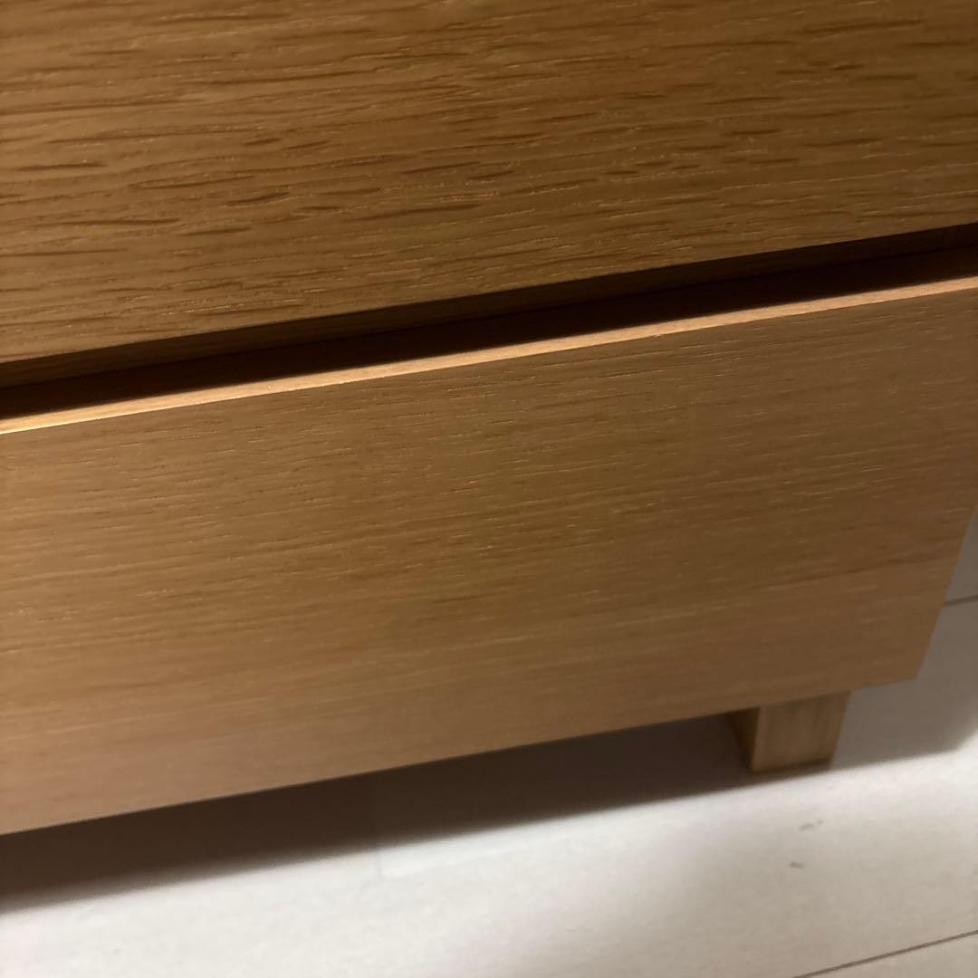 無印　無垢　チェスト