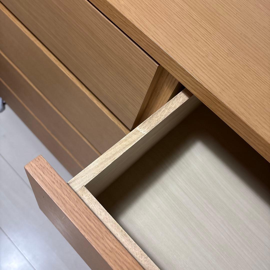 無印　無垢　チェスト