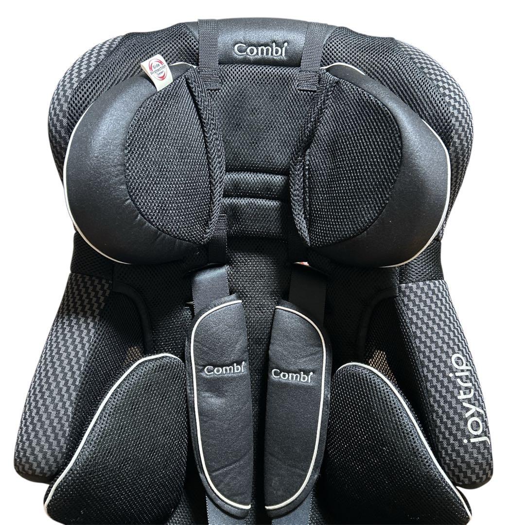 【美品】 Combi ジョイトリップ エアスルー GC ブラック ジュニアシート