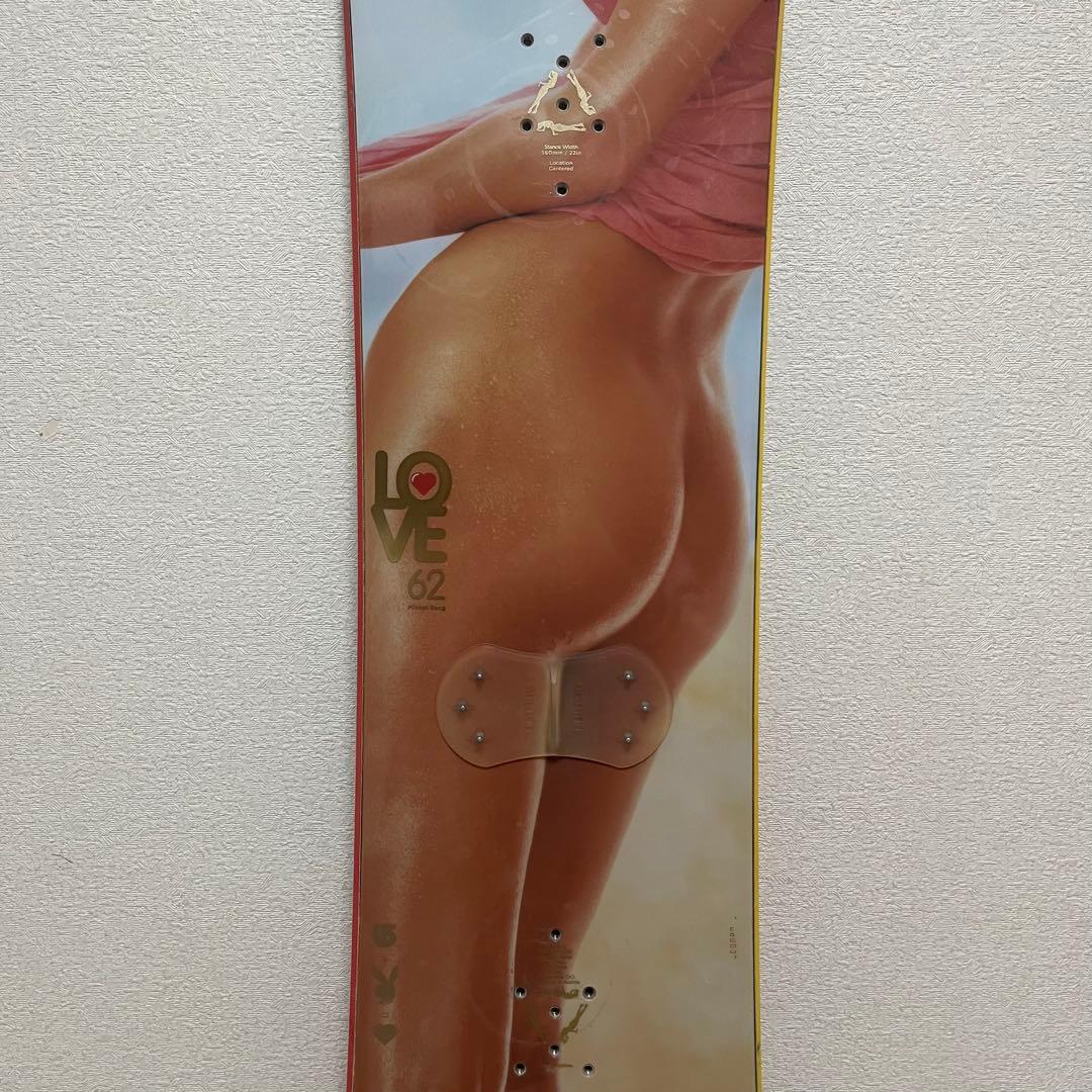 希少 BURTON PLAYBOY LOVE コラボ 162cm スノーボード