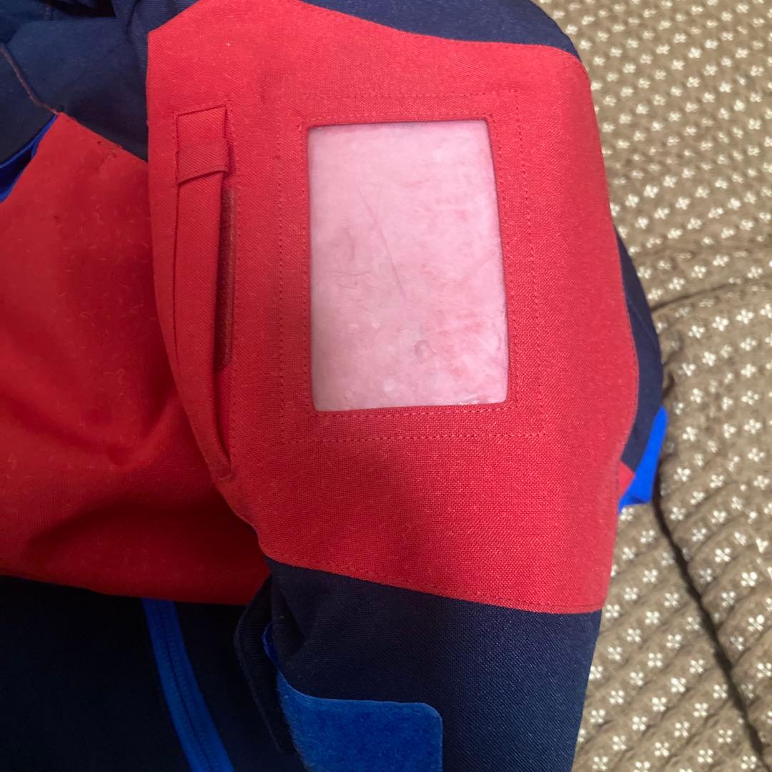 phenix 子ども用スキーウェア 赤/青　手袋プレゼント