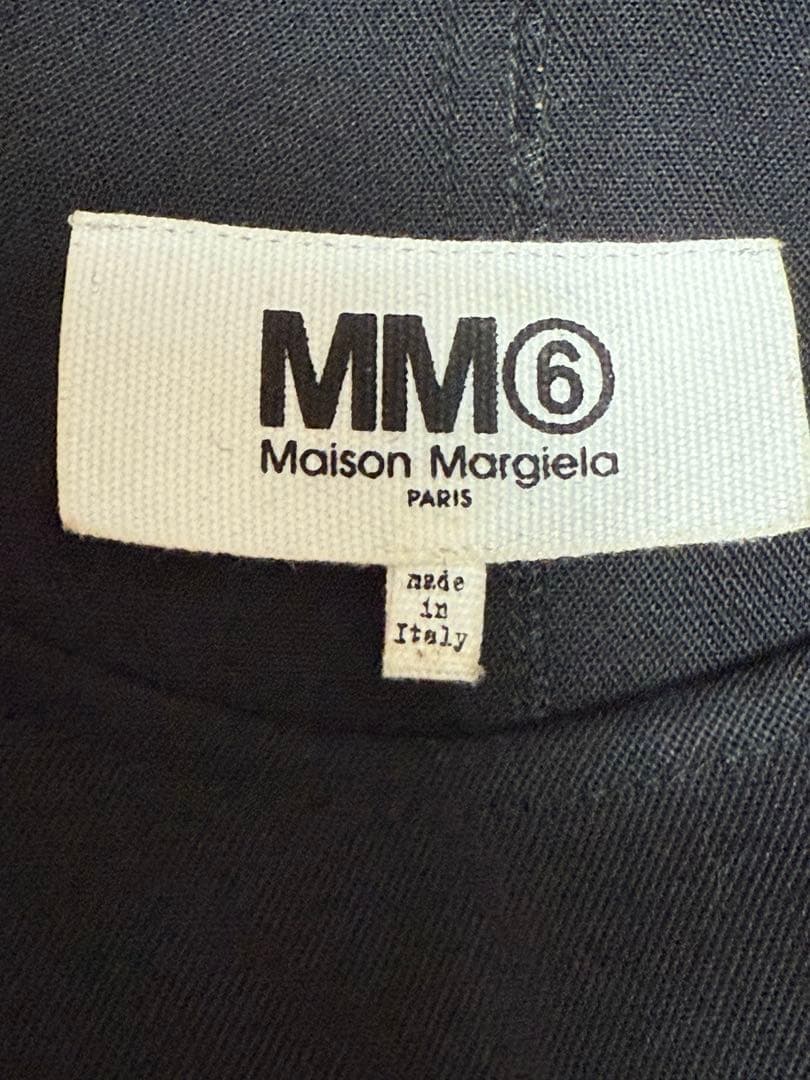 MM6 メゾンマルジェラ独創的なデザイン　半袖ワンピース！メイドインイタリア