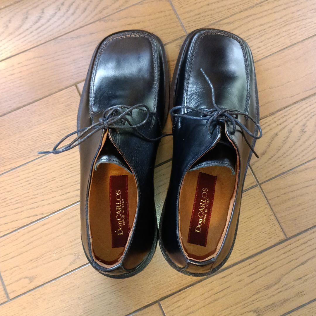 Don Carlos 革靴 未使用 展示品 ドンカルズ イタリア製 レースアップ