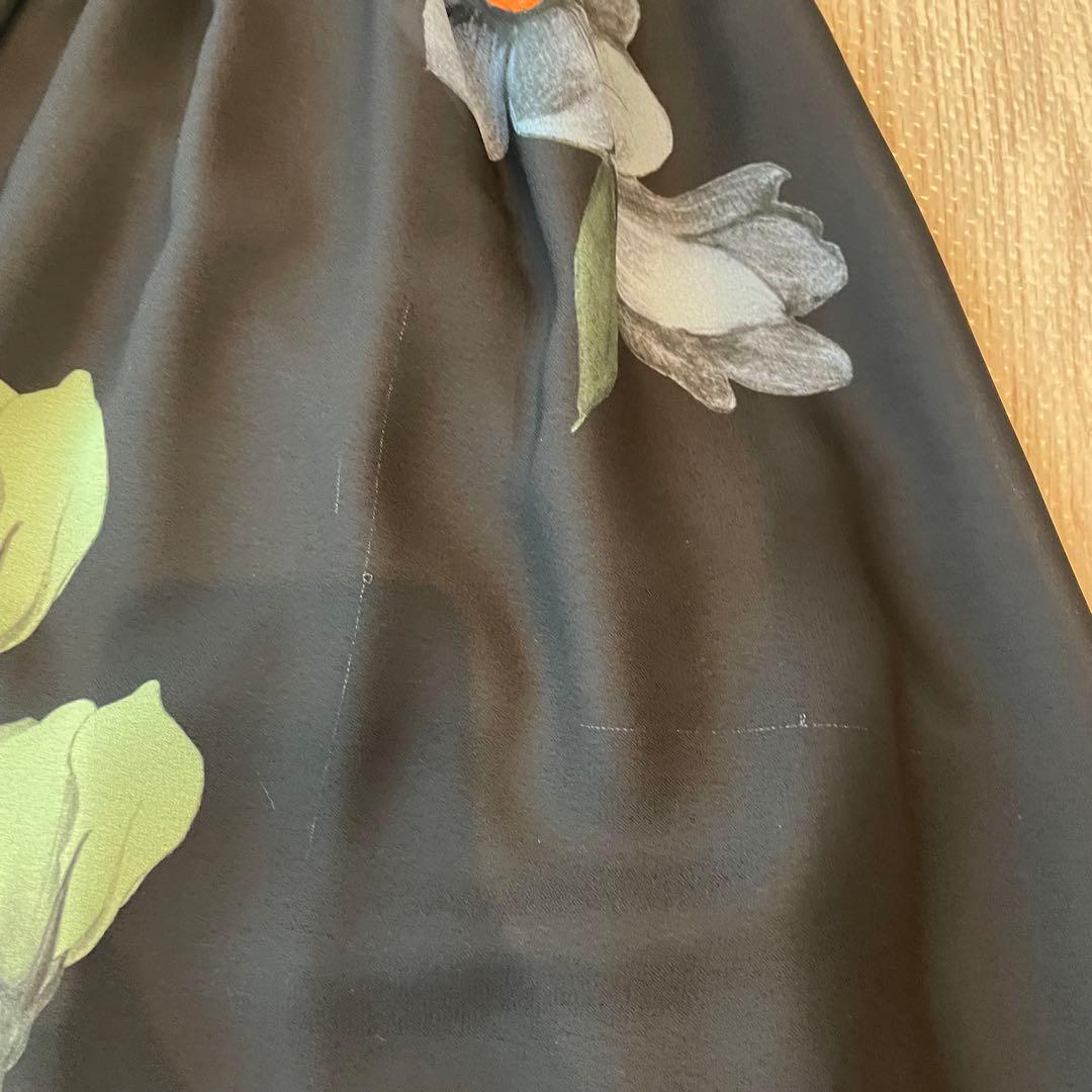 AMERI 花柄 長袖 マキシドレス