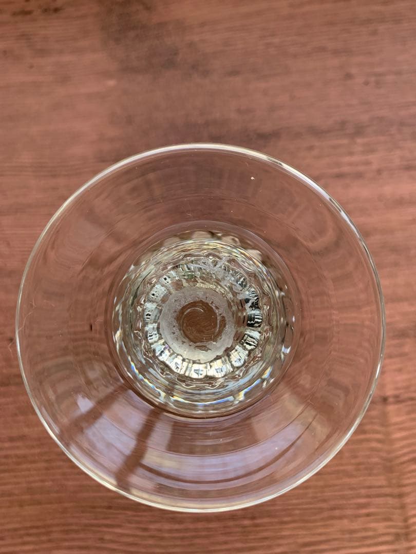 舩木倭帆さん作　新品未使用のワイングラス1客 サイン有り