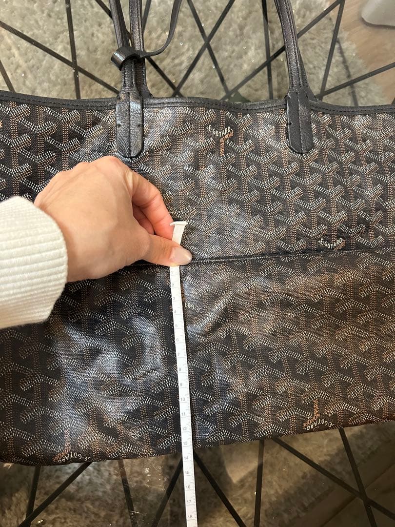 【Akkiy】⭐︎ゴヤール サンルイ PM トートバック【ブラック】