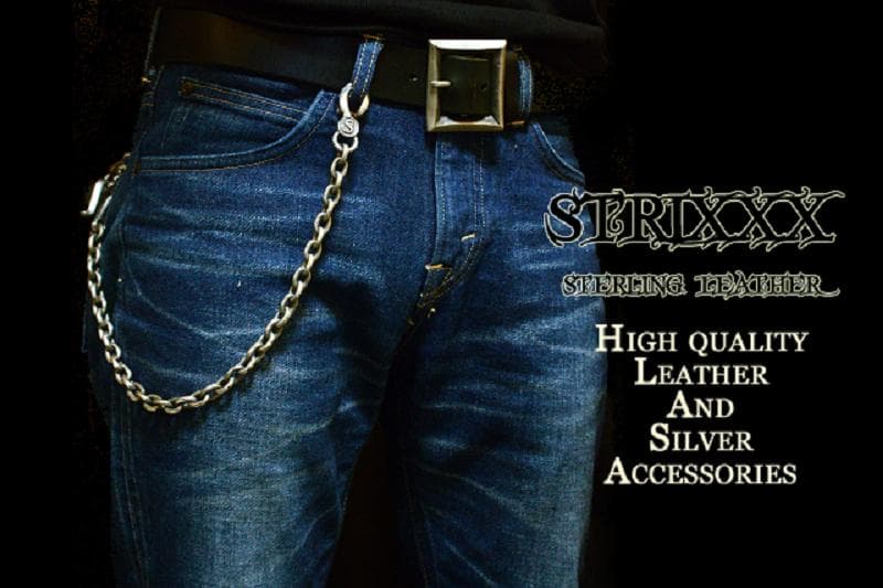 12　ナローあずきウォレットチェーン　STRIXXX