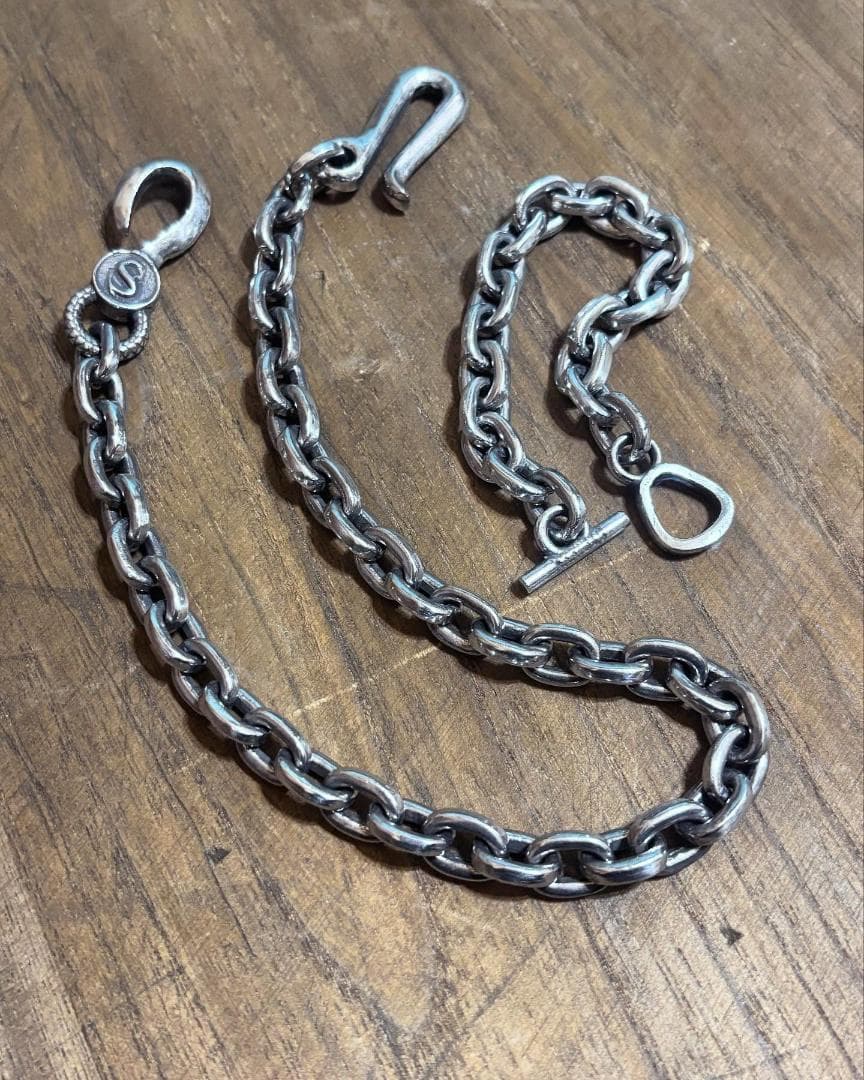 12　ナローあずきウォレットチェーン　STRIXXX