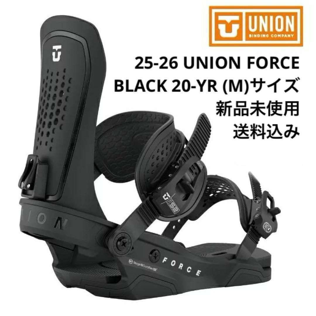 25-26 UNION ユニオン FORCE BLACK 20-YR （M）新品