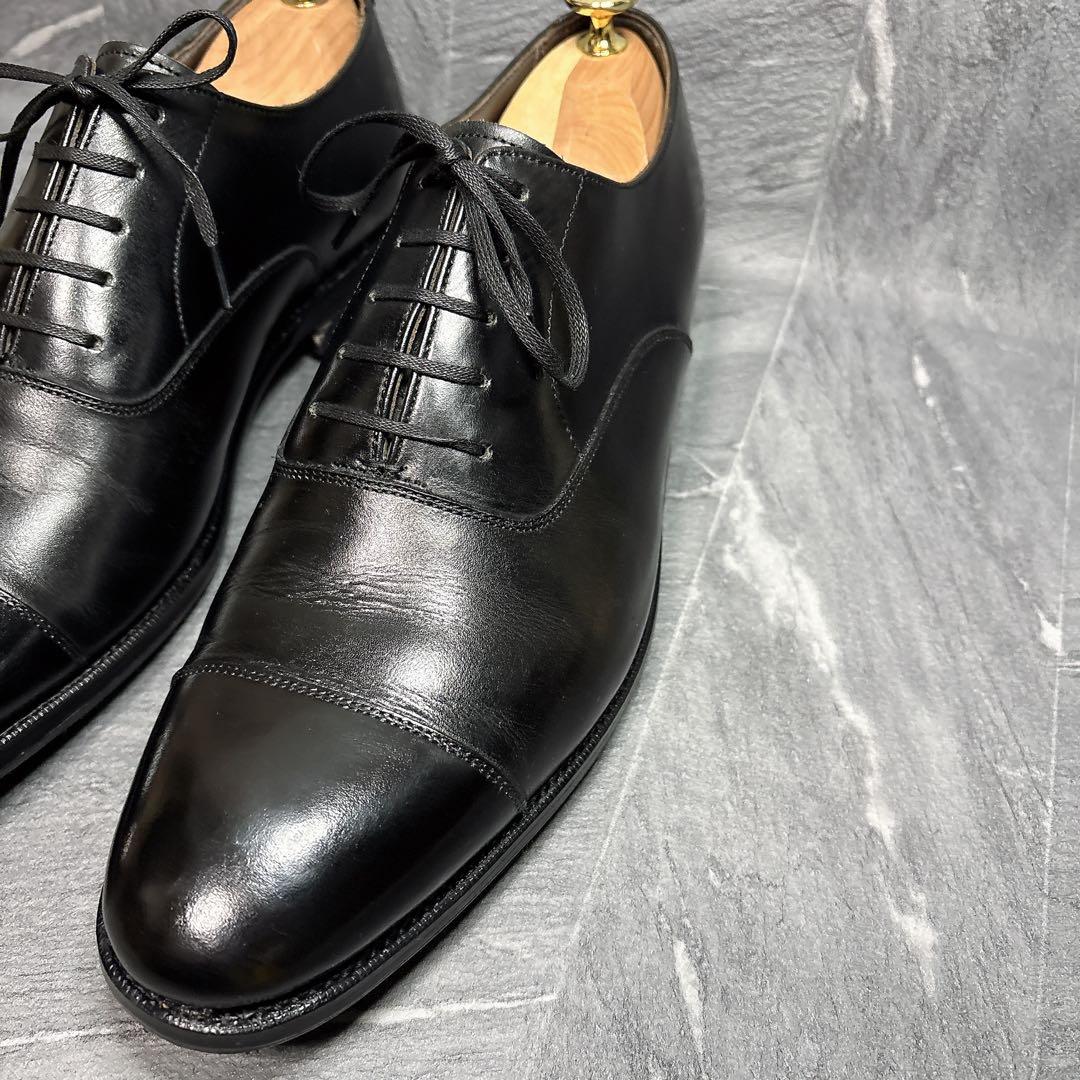 美品 ONLY グッドイヤーウェルト製法 革靴 Vibramソール 黒