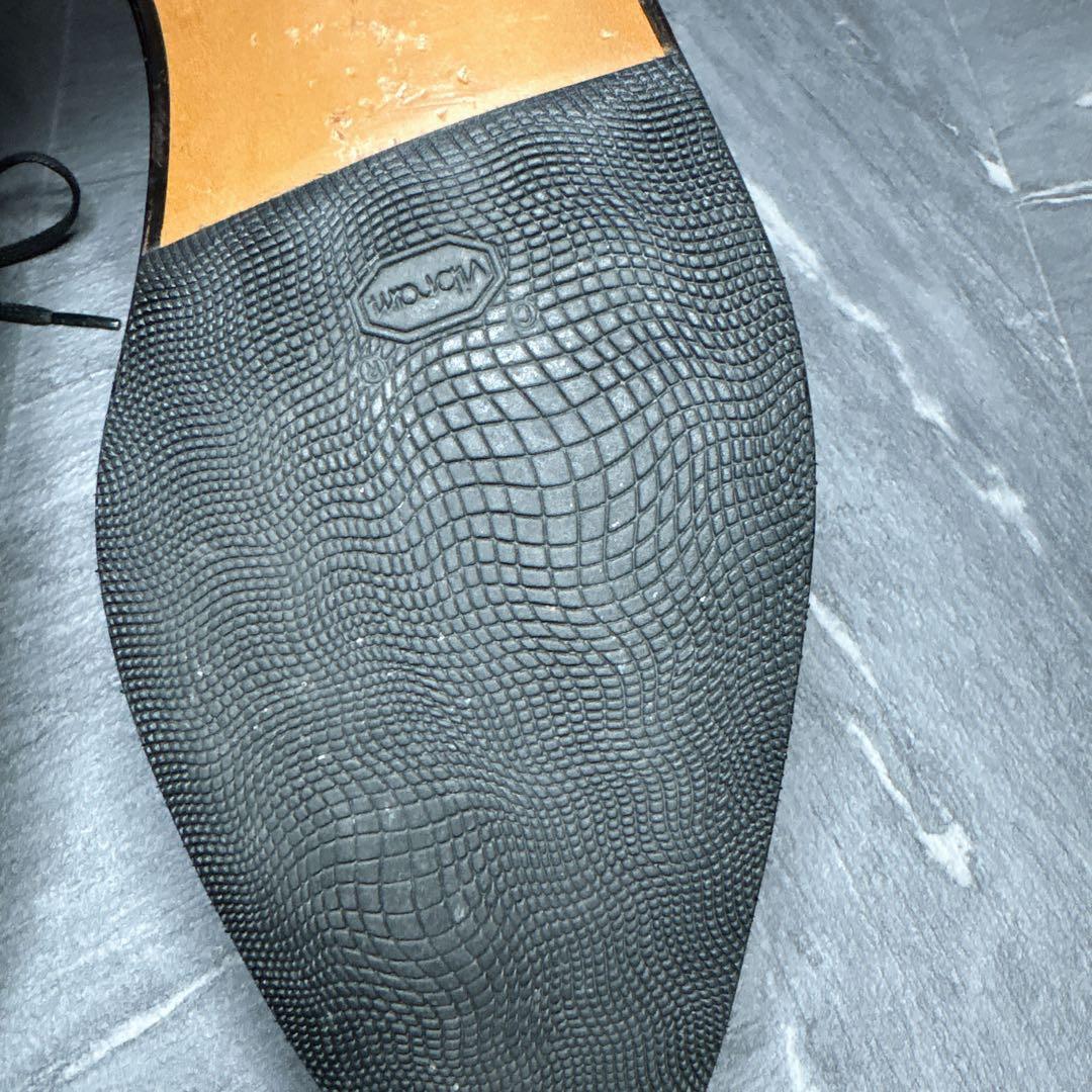 美品 ONLY グッドイヤーウェルト製法 革靴 Vibramソール 黒