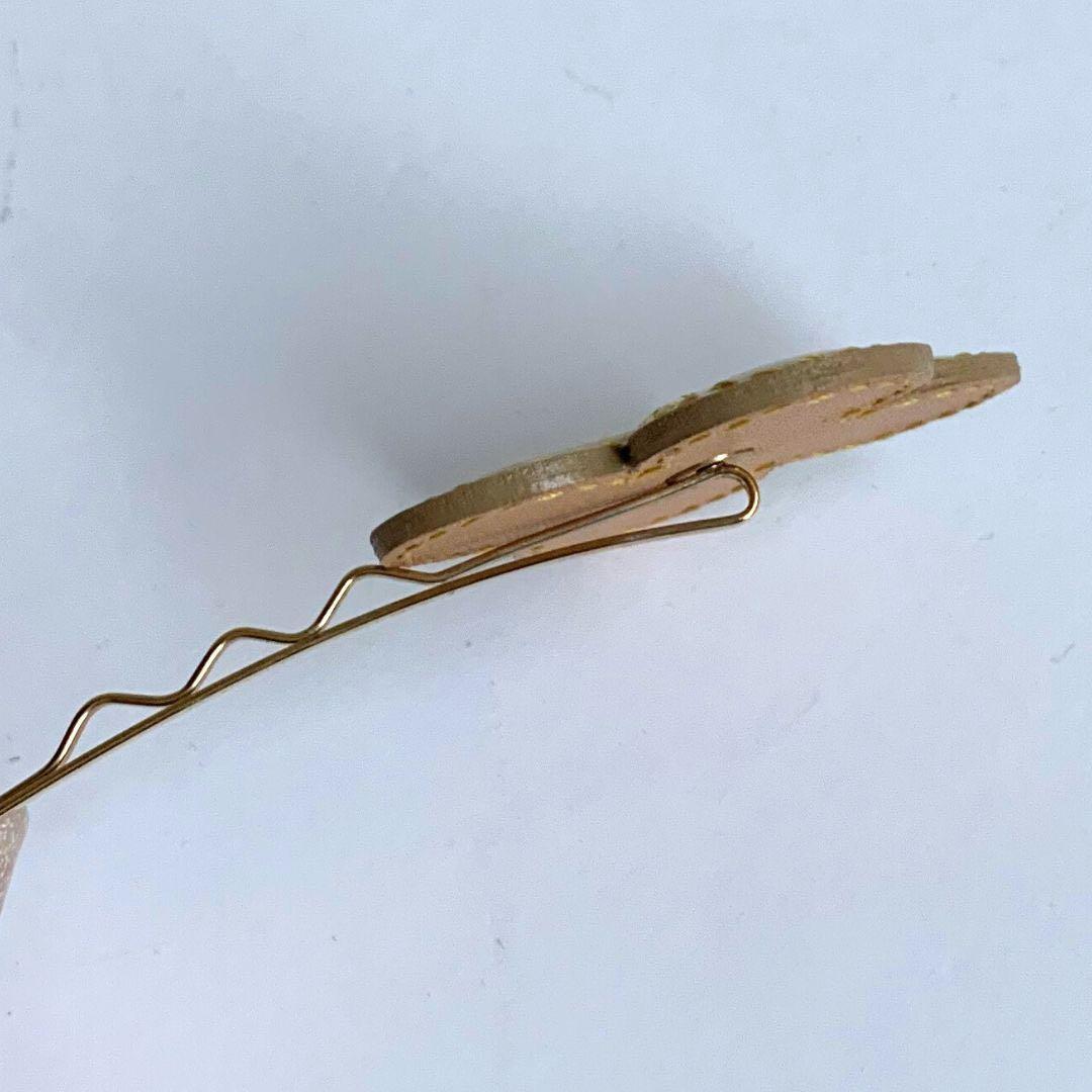 【新品未使用】Louis Vuitton ヘアピン3点セット　花モチーフ