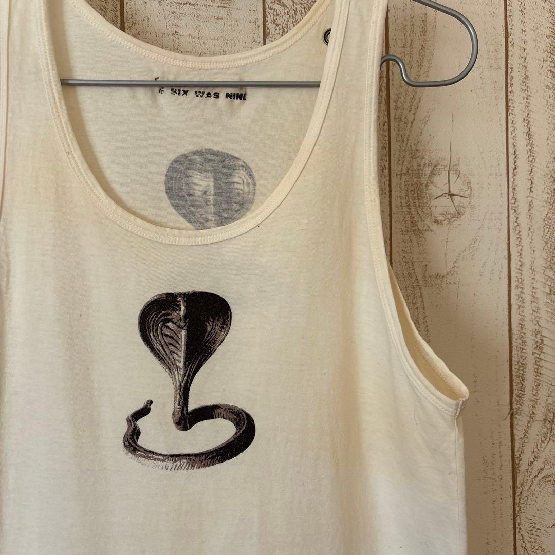 断*で様 Ifsixwasnine ロゴ スタッズ タンクトップ Hyde 稲葉
