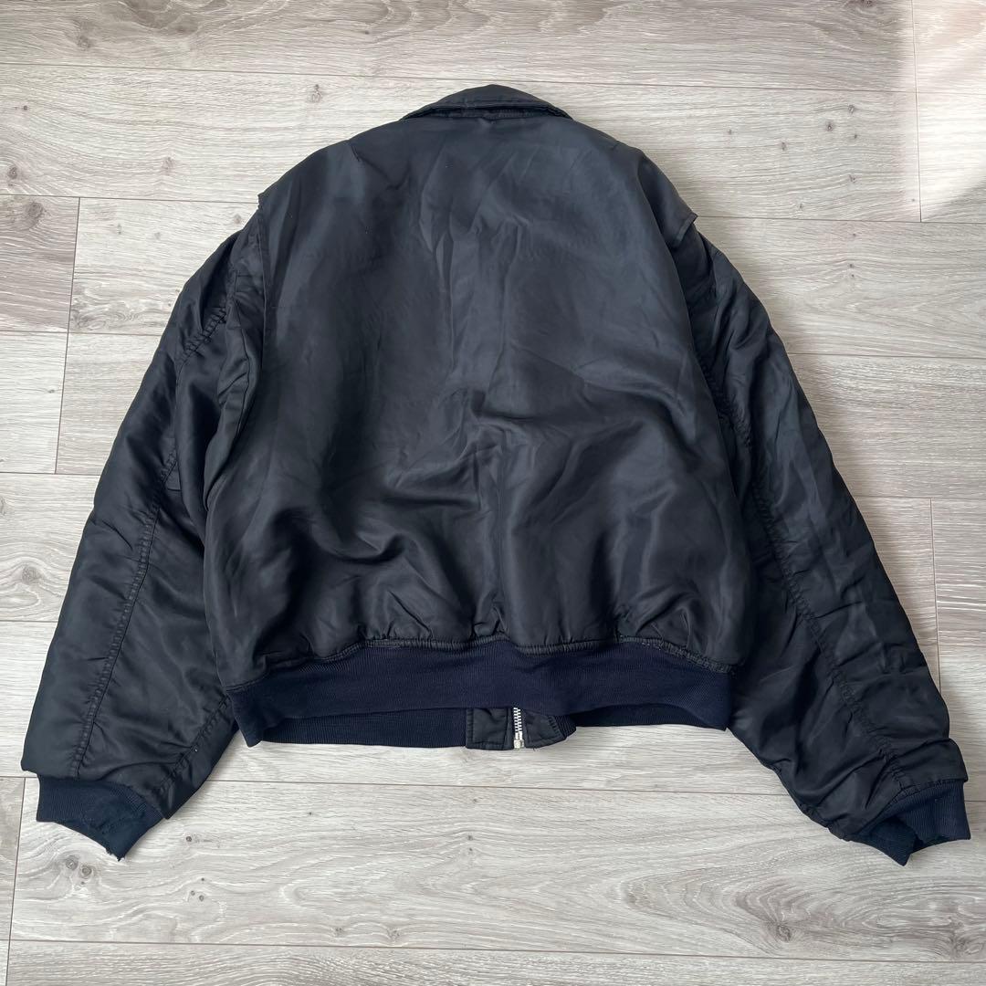 田中シェン着用 scott CWU-RジャケットMA-1フライトジャケット 黒