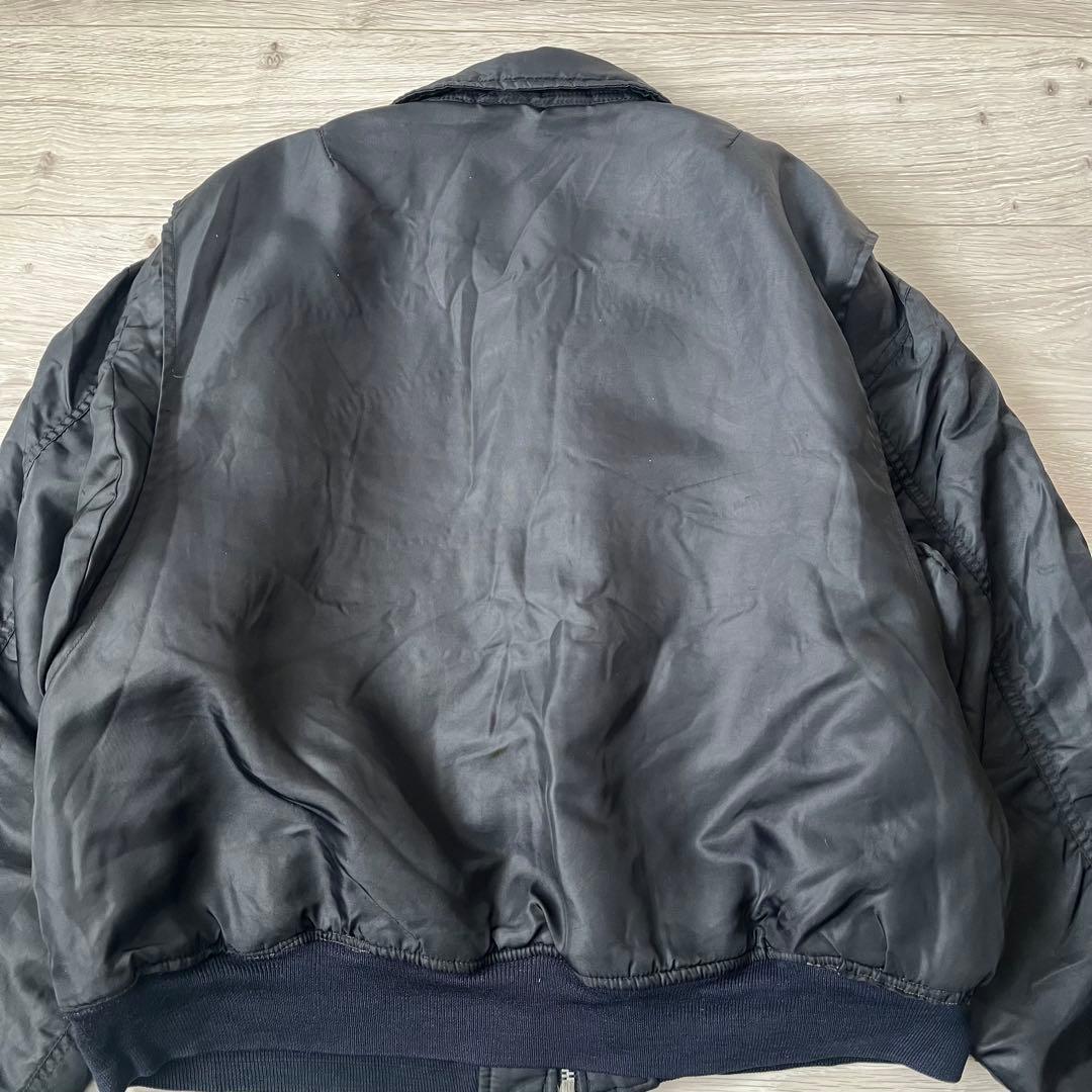 田中シェン着用 scott CWU-RジャケットMA-1フライトジャケット 黒