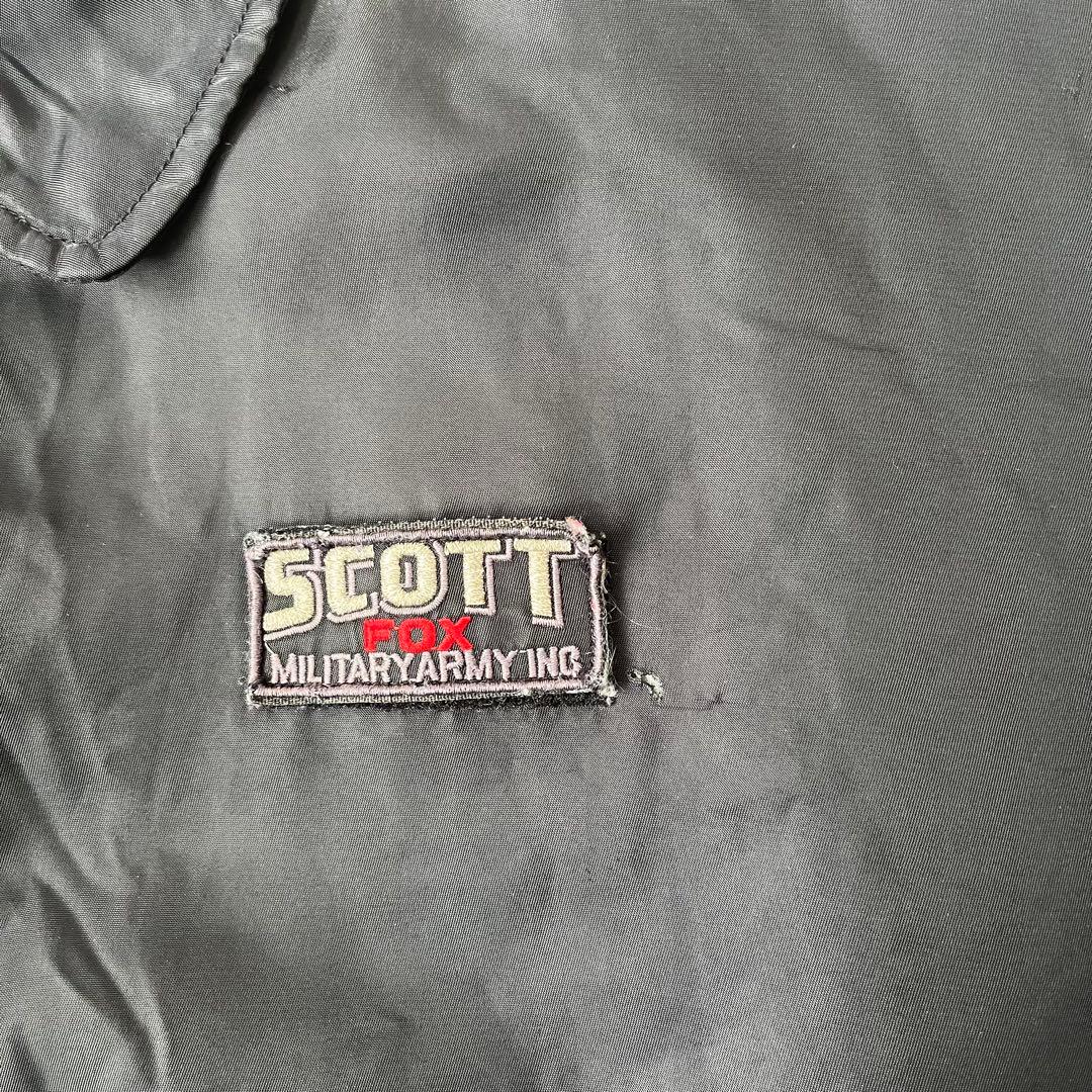 田中シェン着用 scott CWU-RジャケットMA-1フライトジャケット 黒