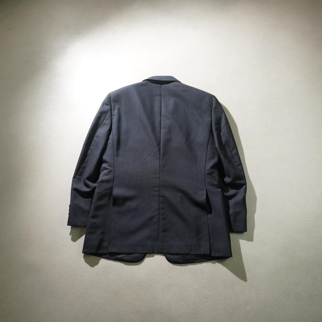 90s Burberrys シングルセットスーツ ネイビーブルー/VW176