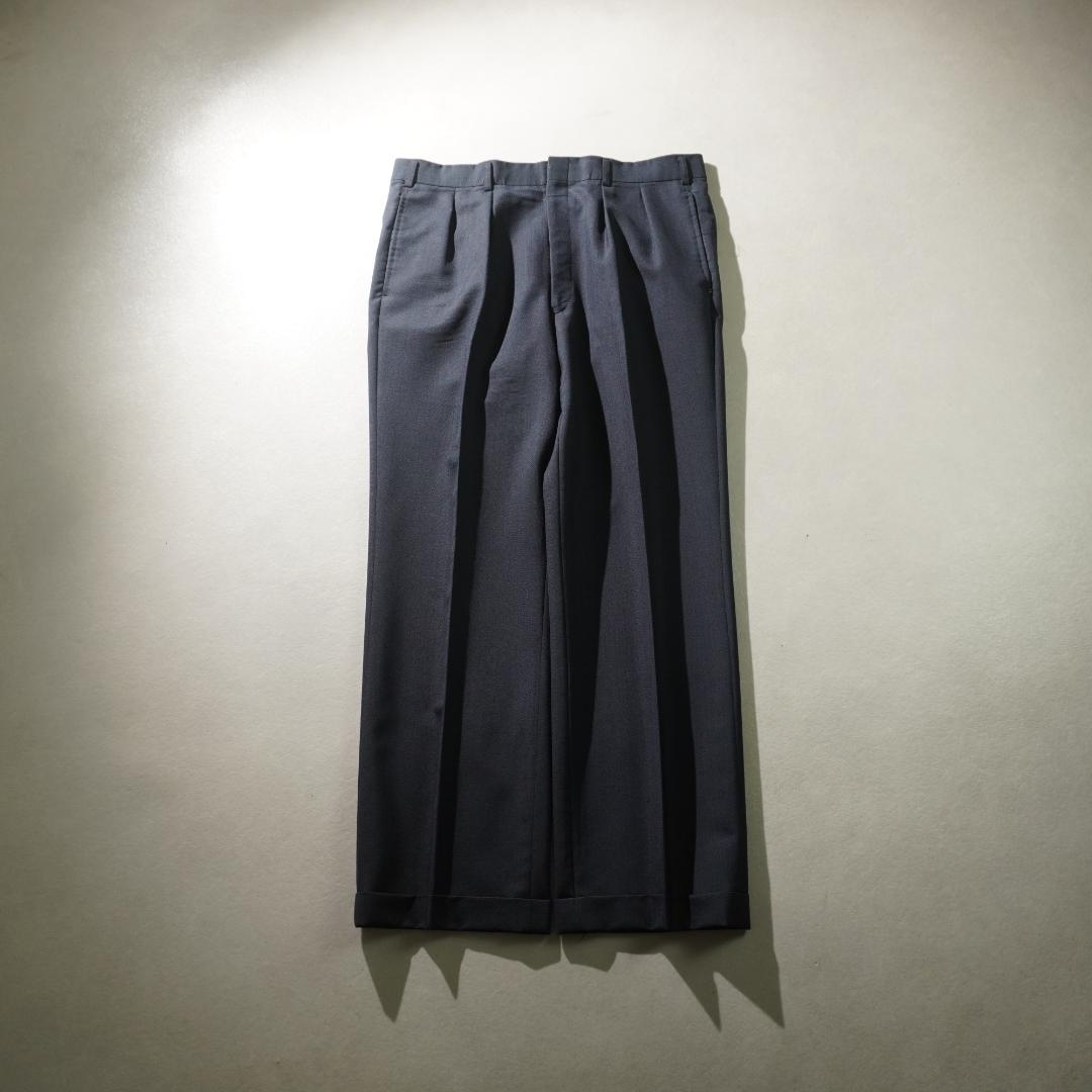 90s Burberrys シングルセットスーツ ネイビーブルー/VW176