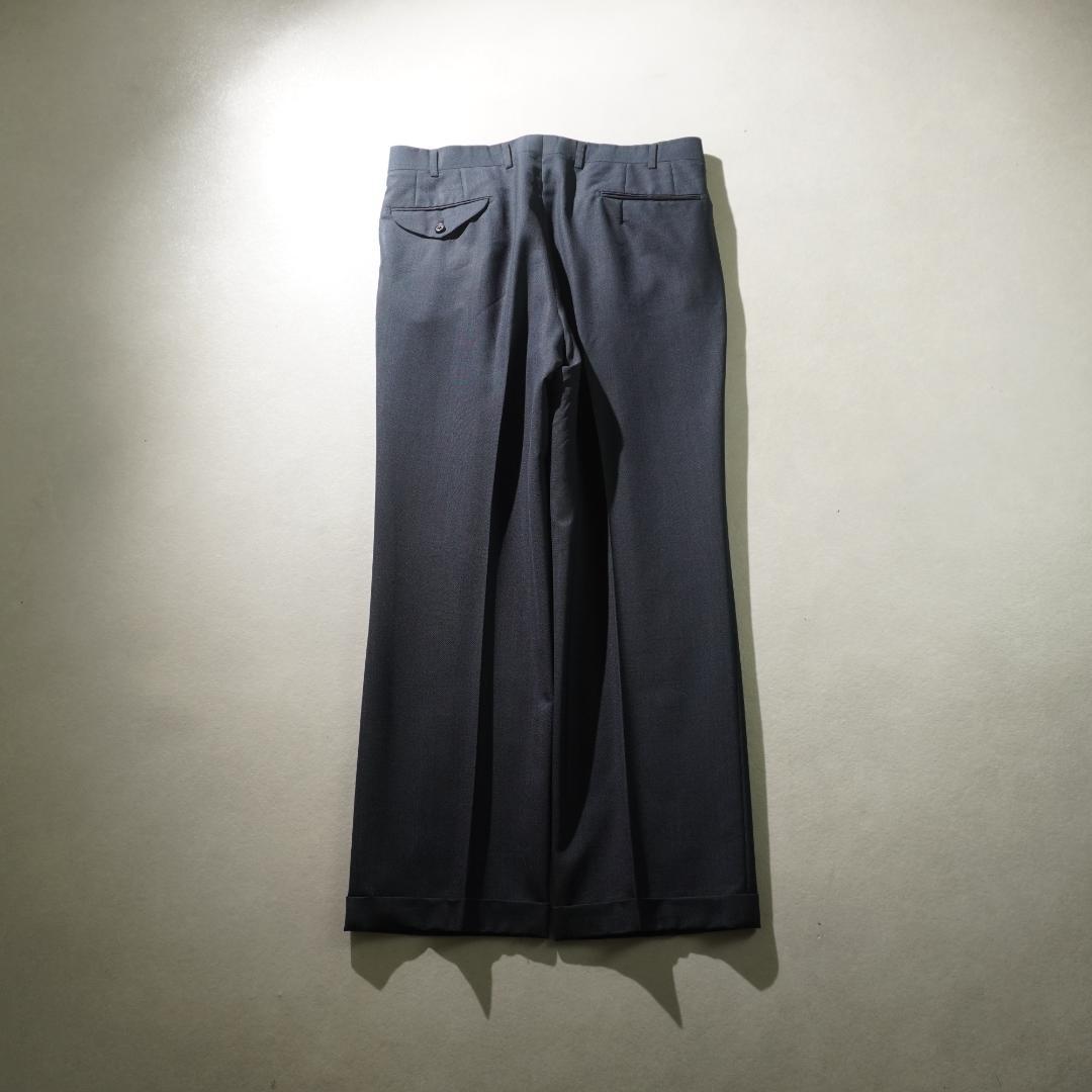 90s Burberrys シングルセットスーツ ネイビーブルー/VW176