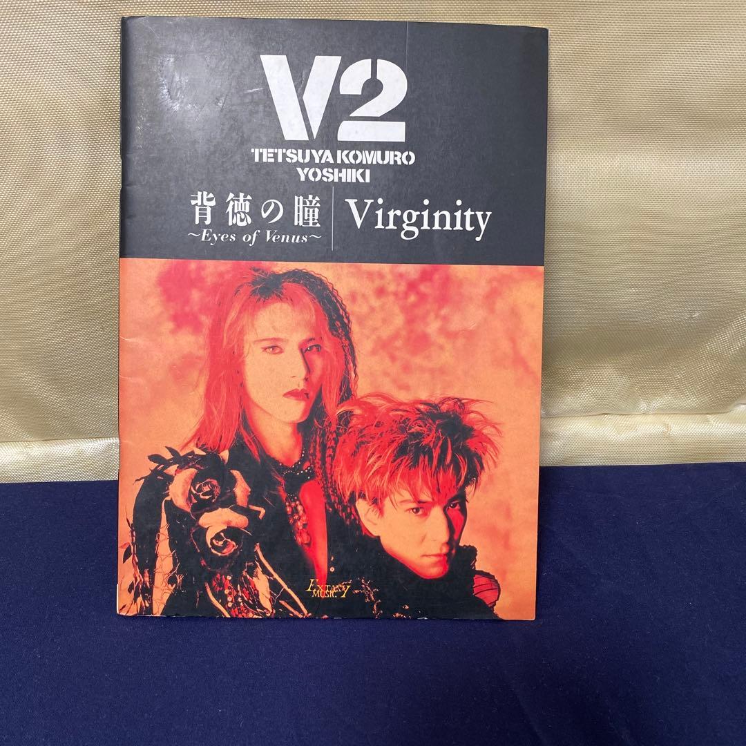 【レア】V2 背徳の瞳/Virginity バンドスコアYOSHIKI 小室哲哉