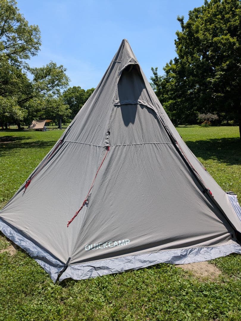 クイックキャンプ　TCワンポールテント　QC-TCT440　インナーテント付き