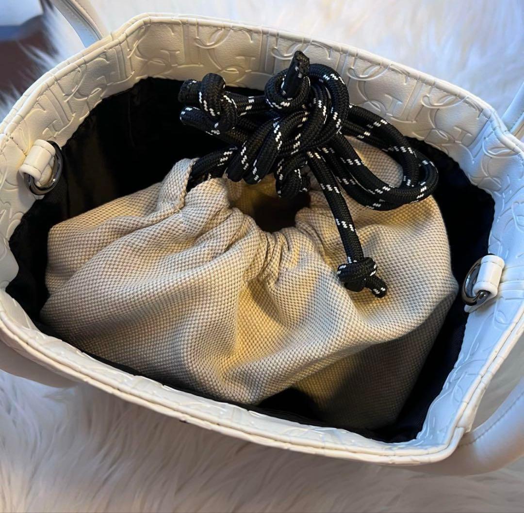 【新品】2024年新作　ウノピュ　カートバッグ　ゴルフ　巾着付き