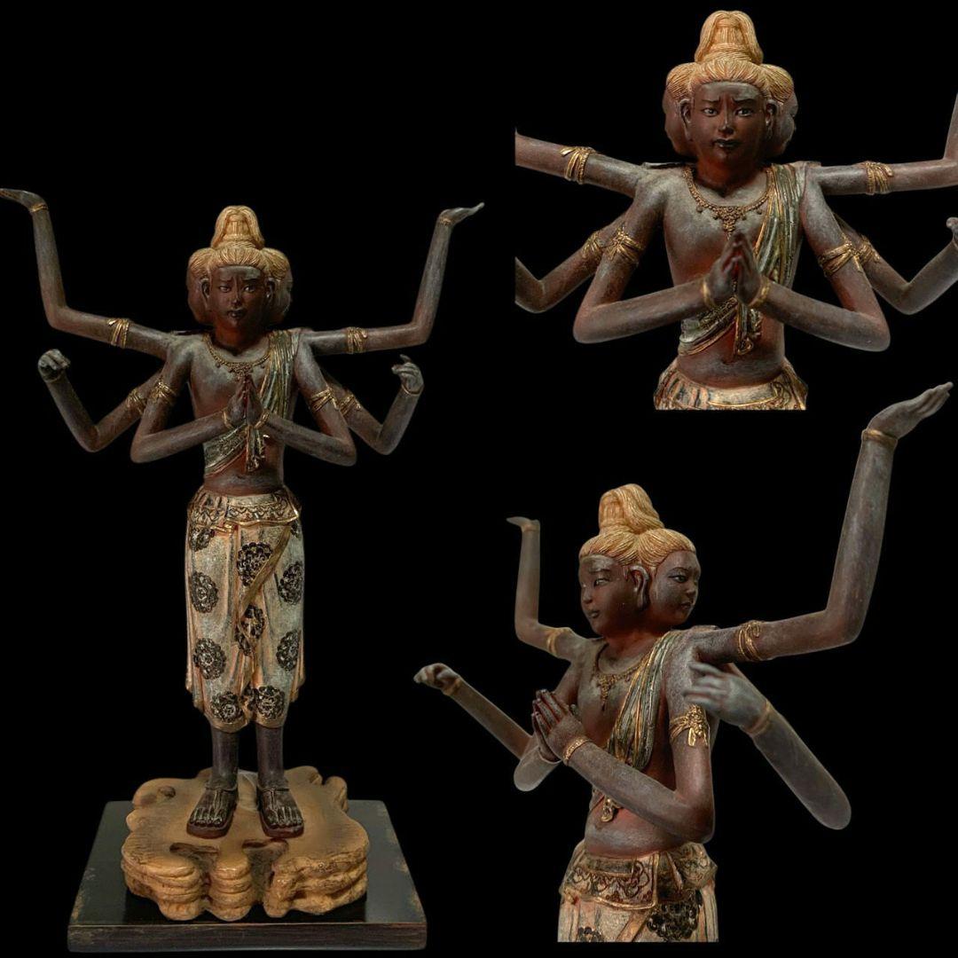 イスム 阿修羅 TanaCOCORO[掌] 置物 細密細工 仏像 仏教美術