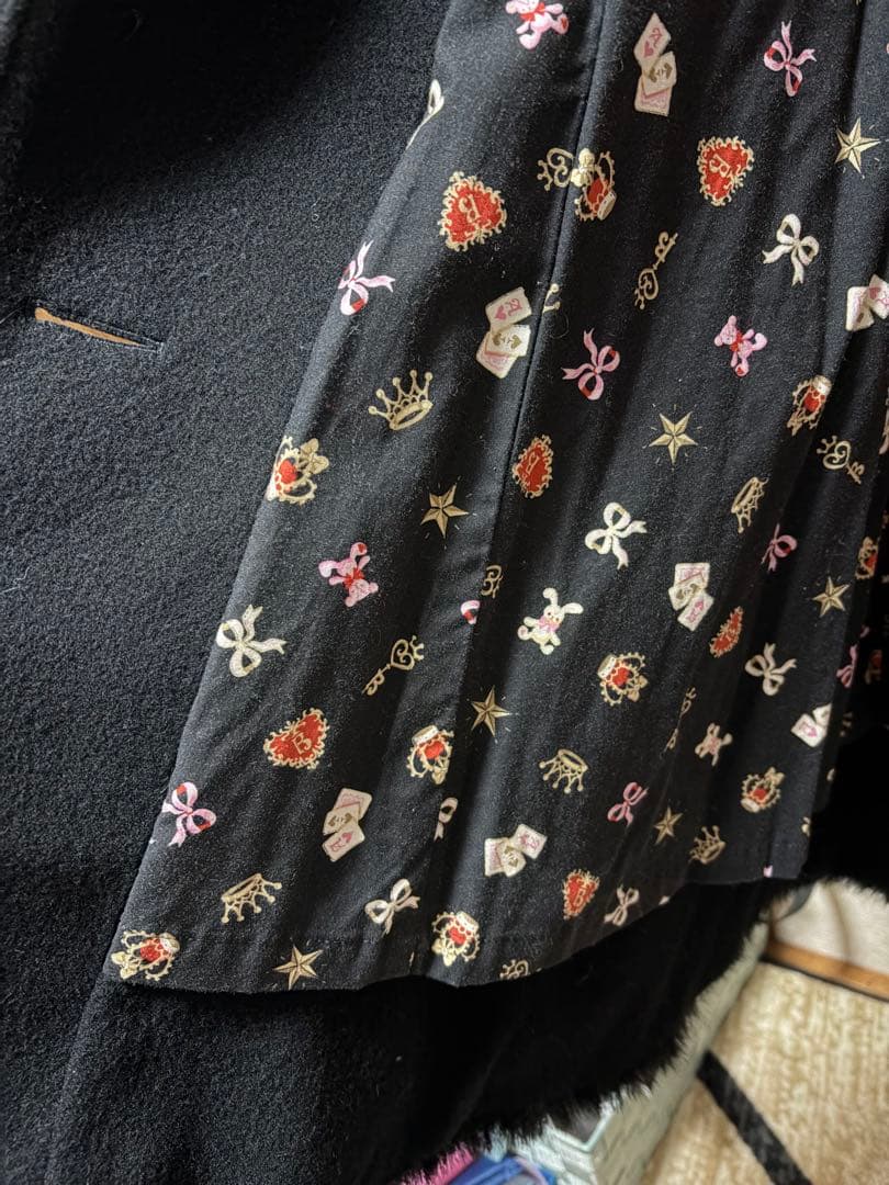 BABY, THE STARS SHINE BRIGHT 黒×黒　コート