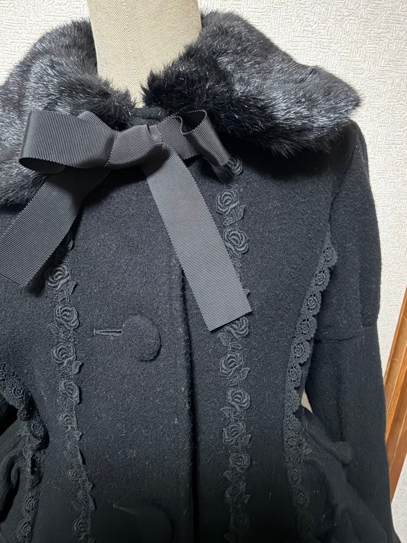 BABY, THE STARS SHINE BRIGHT 黒×黒　コート