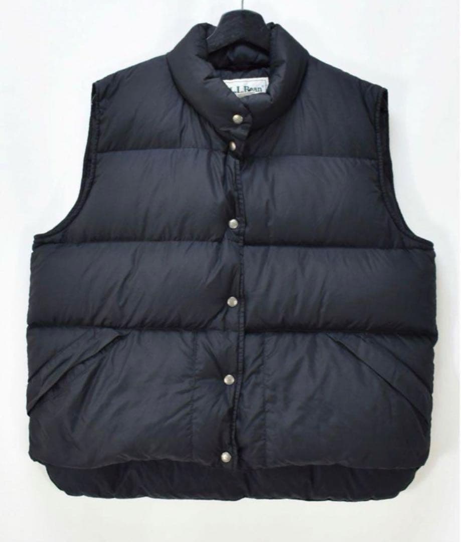 L.L.Bean 黒 ダウンベスト
