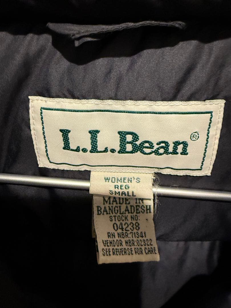 L.L.Bean 黒 ダウンベスト
