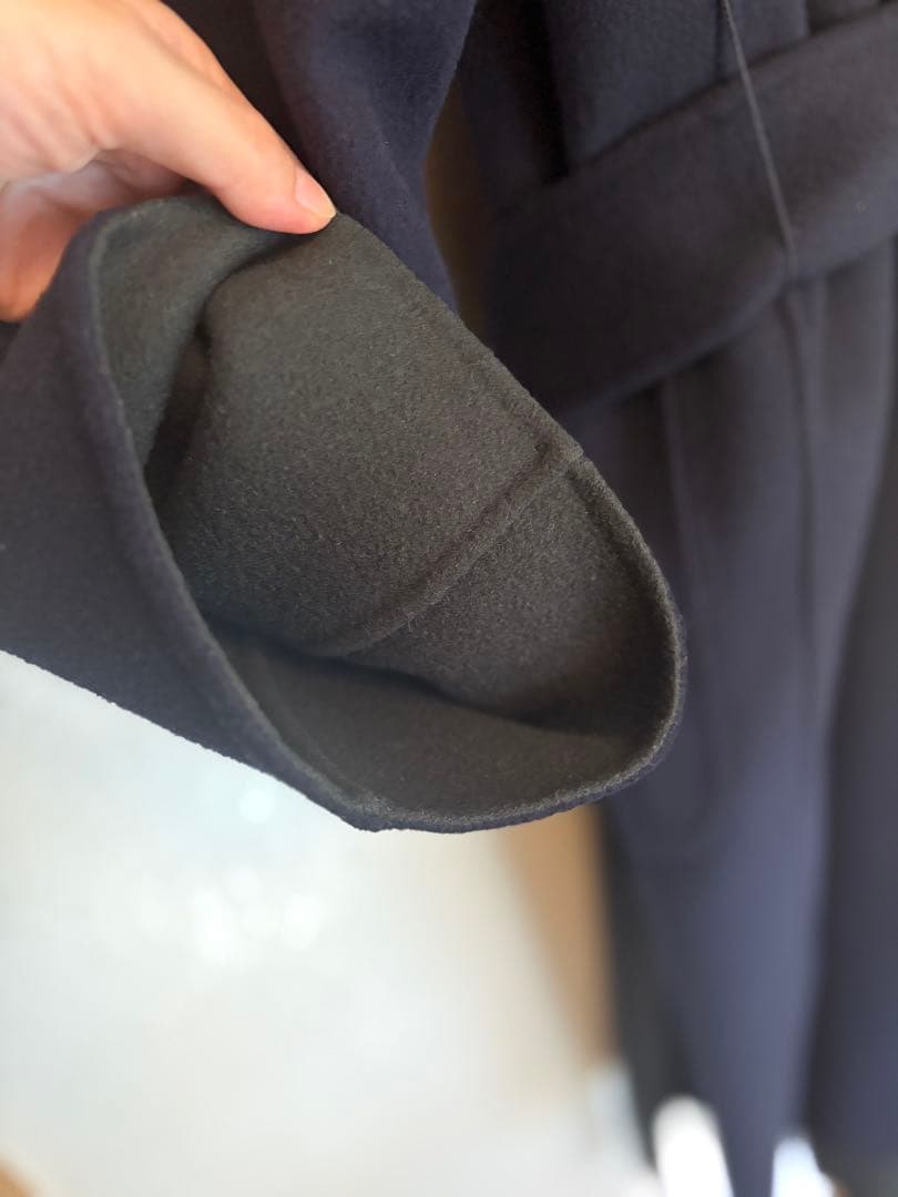 6(ROKU)beauty&youth ウールリバーコート　38