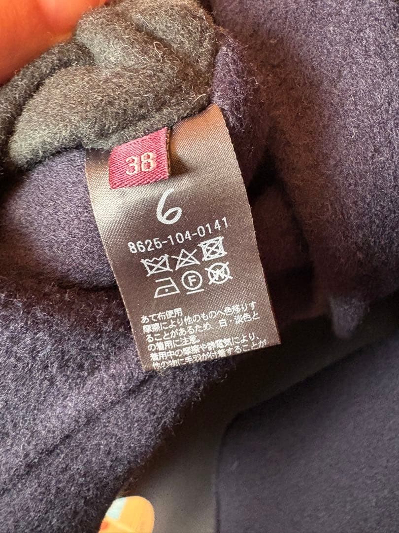 6(ROKU)beauty&youth ウールリバーコート　38