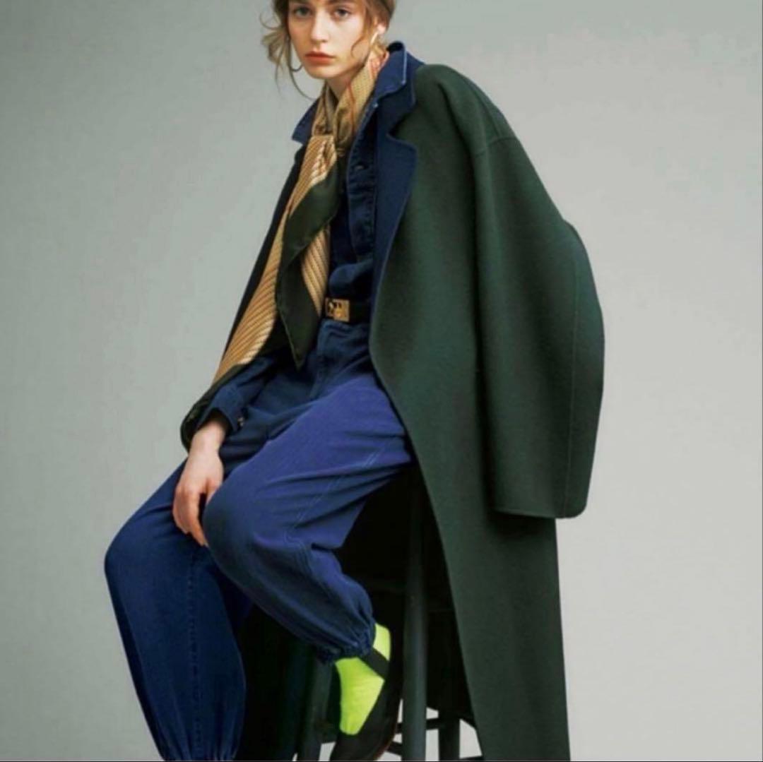 6(ROKU)beauty&youth ウールリバーコート　38