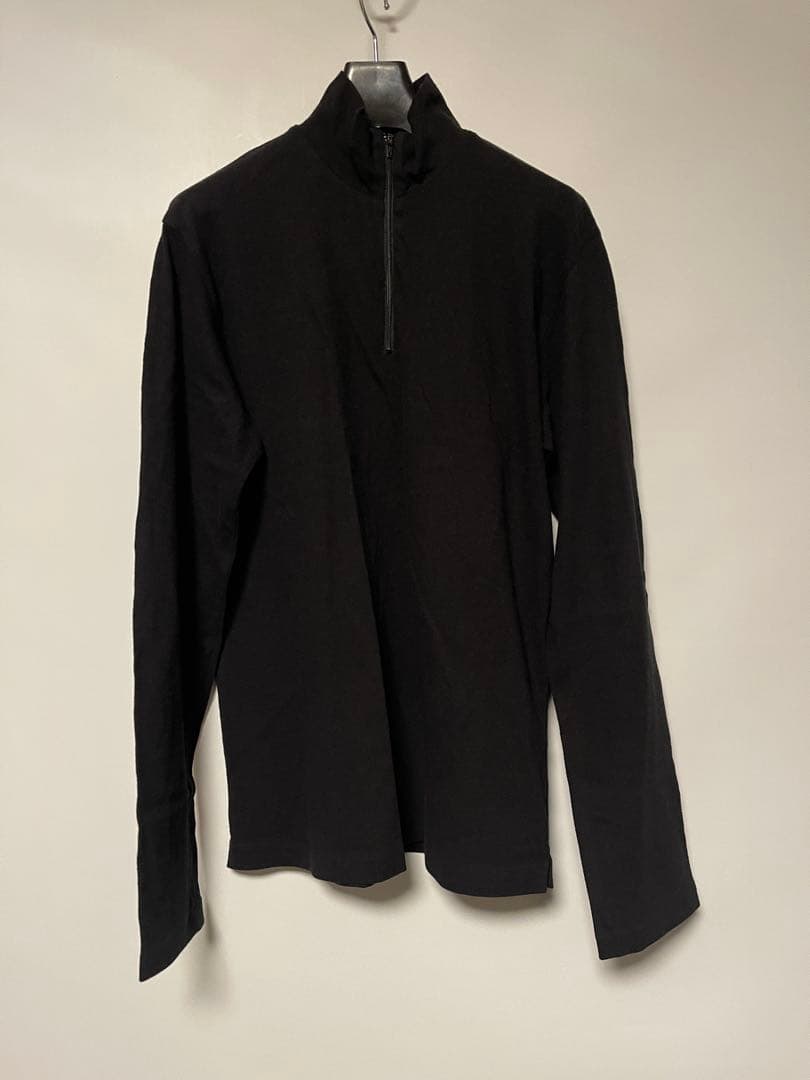 y's for men ハイネックジッププルオーバー　黒3 ヨウジヤマモト