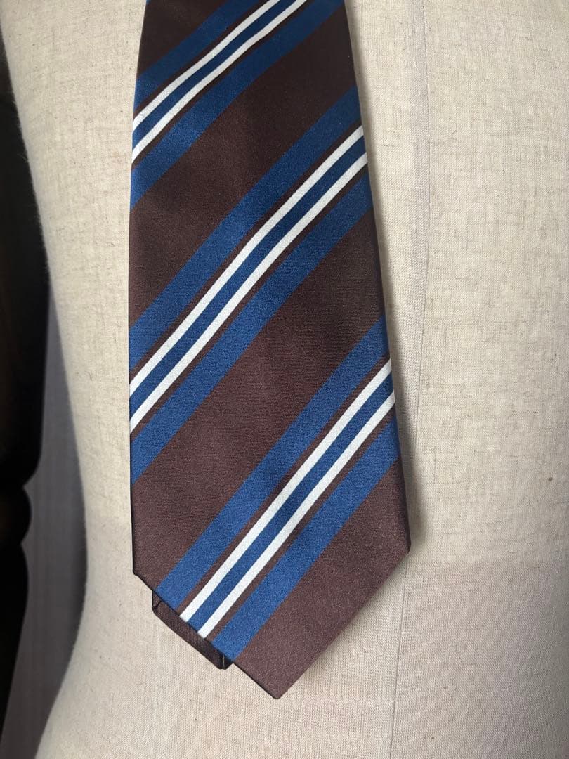 ステファノビジ stefanobigi ネクタイ アズーロエマローネ