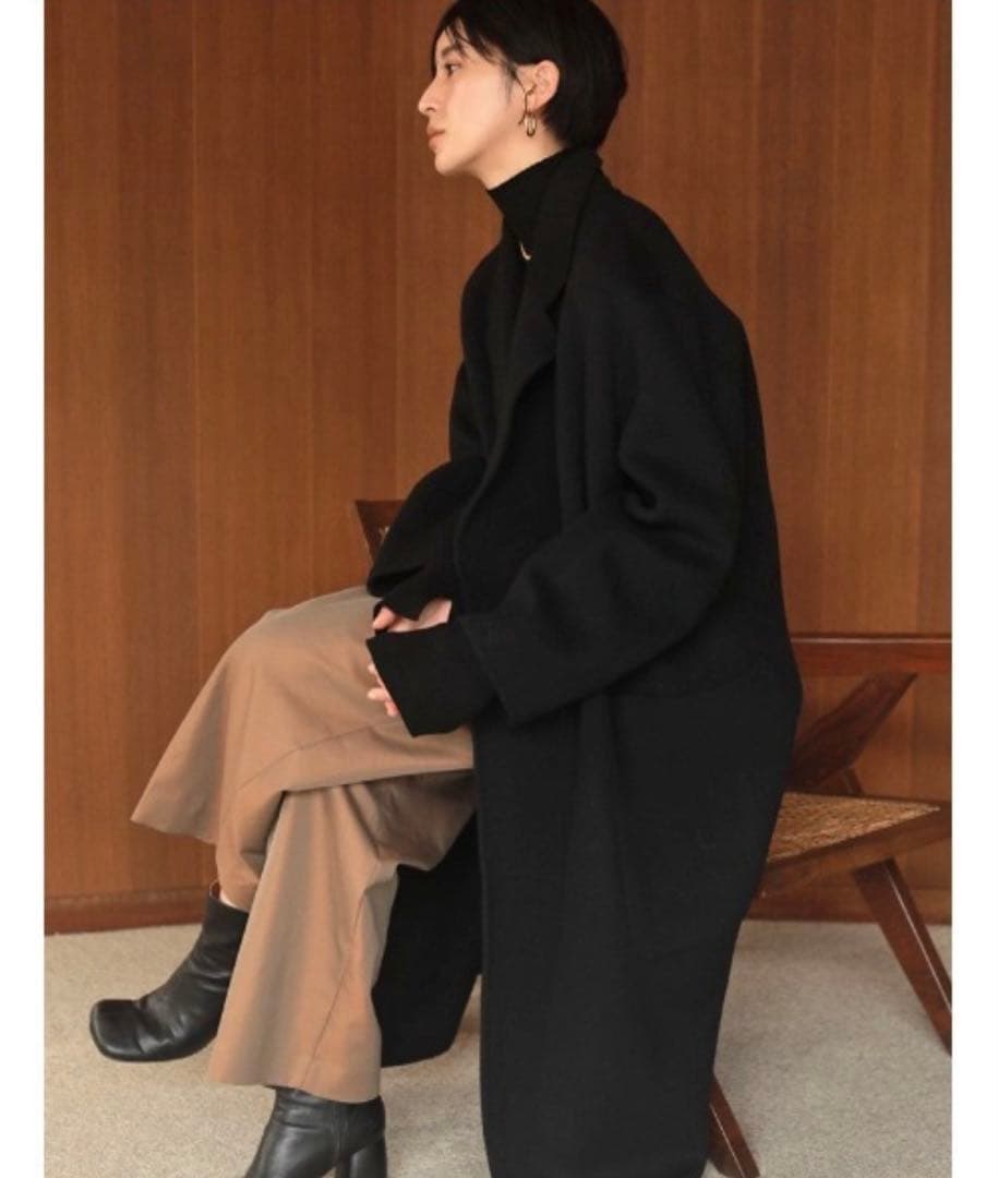 TODAYFUL ウールオーバーコート 36 エクリュ ロングコート