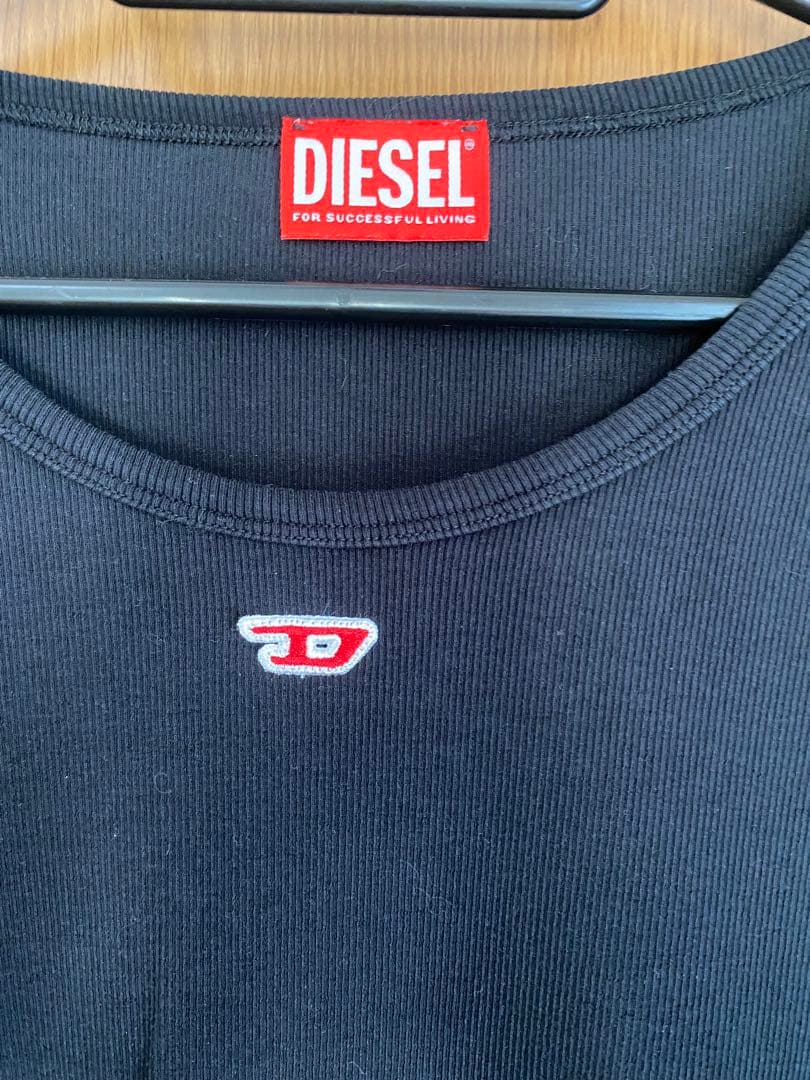 まの様宛 DIESEL T-BALLET-D ブラック M 長袖カットソー
