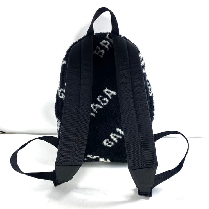 BALENCIAGA EVERYDAY FUR BACKPACK バッグ ロゴ