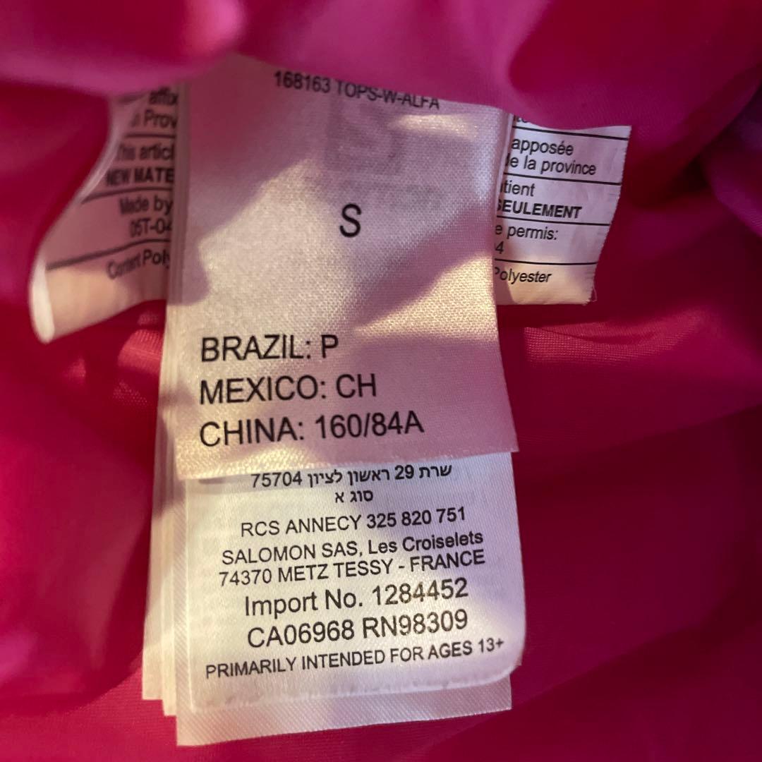 【特価】サロモン　スキーウェア　レディース　クリーニング済