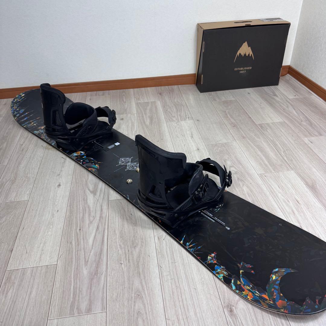 BURTON FLIGHT ATTENDANT 159cm スノーボードセット
