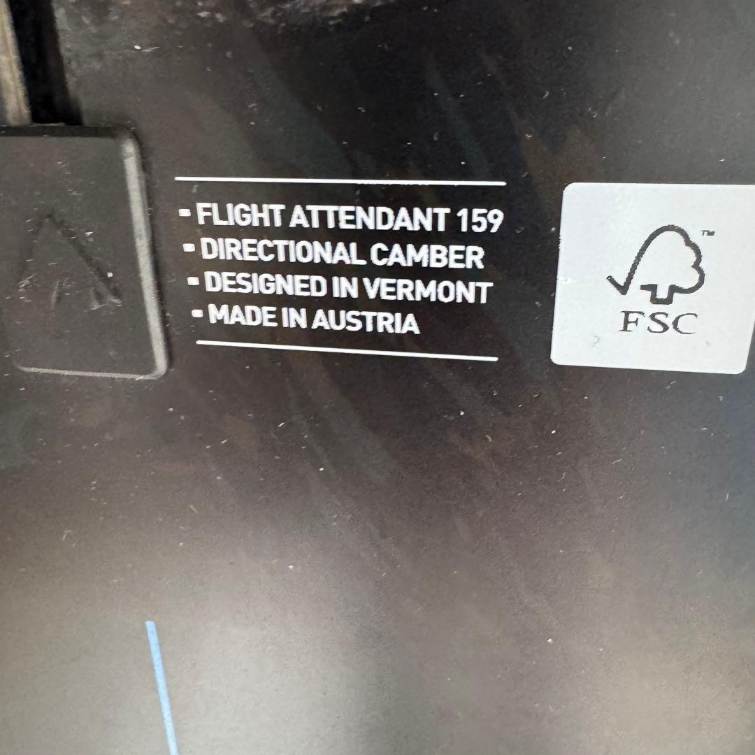 BURTON FLIGHT ATTENDANT 159cm スノーボードセット